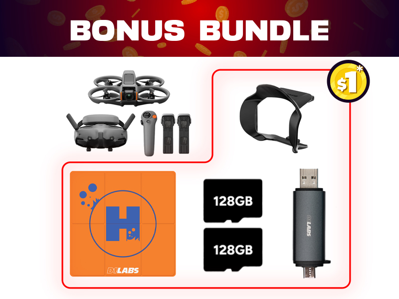 DJI Avata 2 FMC + $1 Bonus Bundle